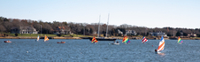 Boats sailing