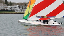 two boats sailing